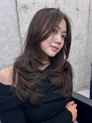 ロング カラー ヘアアレンジ †❤︎池袋/カラー/ ENA❤︎†のヘアスタイル