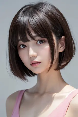 ショート カラー アートディレクター ワダヒサノリのヘアスタイル