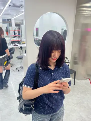 カラー 🍒暖色ダブルカラー /FUKA🍒のヘアスタイル