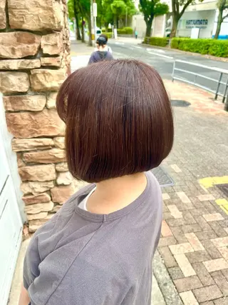 ショート カラー 金山/カットモデル 募集中/村井七海のヘアスタイル