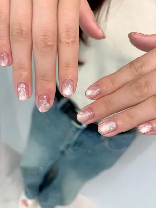 ネイル kanell⭐︎ ニュアンスネイルのネイルデザイン