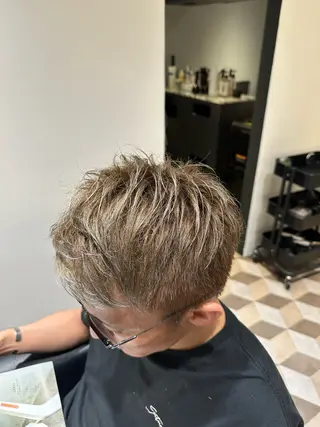 ショート メンズ 七星俊介🌙‎𖤐⡱ カットモデル様募集中のヘアスタイル