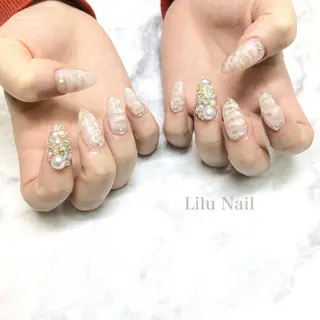 ネイル モチの良さ◉ フィルインネイル♡のネイルデザイン