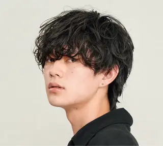 ショート パーマ メンズ 【メンズ特化】 池田大成✂︎のヘアスタイル