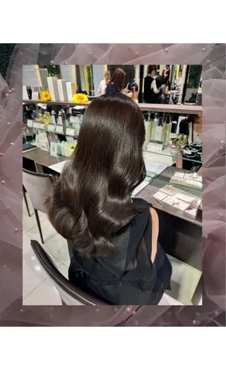 カラー みゆ💖💫透明感 カラー／ヘアアレンジのヘアスタイル