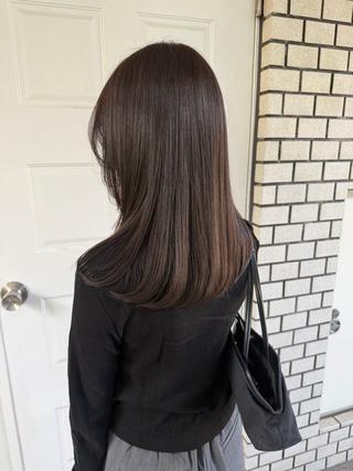 セミロング カラー ボブ&韓国レイヤー/ 艶カラー♡TOMOEのヘアスタイル
