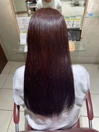 ロング 関根 虹輝のヘアスタイル