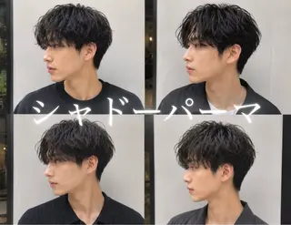 パーマ メンズ 原田 まなみのヘアスタイル