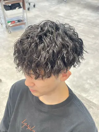パーマ メンズ fifth 武正 琉生のヘアスタイル
