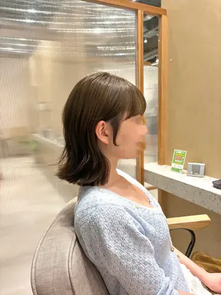 ミディアム mao/髪質改善 /うる艶カラーのヘアスタイル