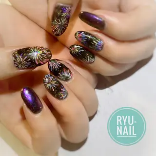 ネイル Ryu-nail 對馬　琴美のネイルデザイン