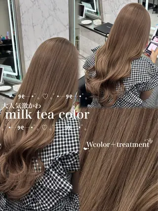 ロング カラー JPCY MIRIYAのヘアスタイル