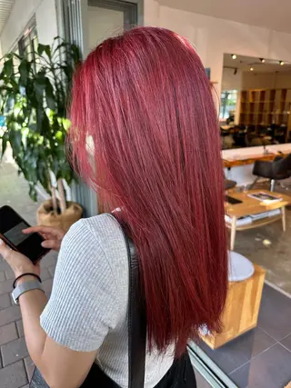 ロング カラー レイヤー/ヘアセット 💐nao.のヘアスタイル
