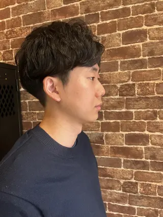 ミディアム カラー パーマ ヘアアレンジ メンズ キッズ ネイル マツエク・マツパ アイブロウ 久木原 ゆりのヘアスタイル