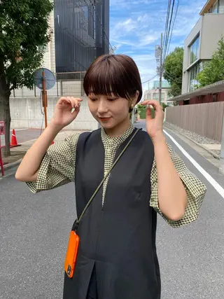 ショート 栗原 瑞稀のヘアスタイル
