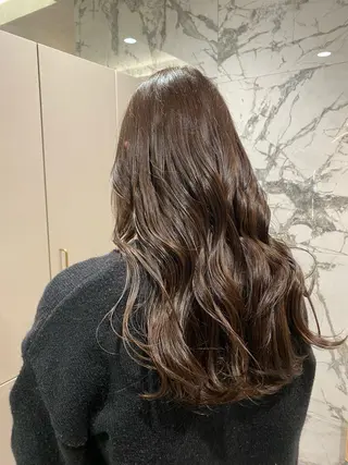カラー 水竹 日向のヘアスタイル