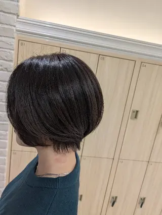 ショート 佐々木 萌のヘアスタイル