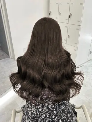 ロング カラー 🤍韓国艶ワンホン ヘアMayu🤍のヘアスタイル