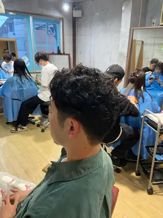 パーマ メンズ 西内 亮太のヘアスタイル