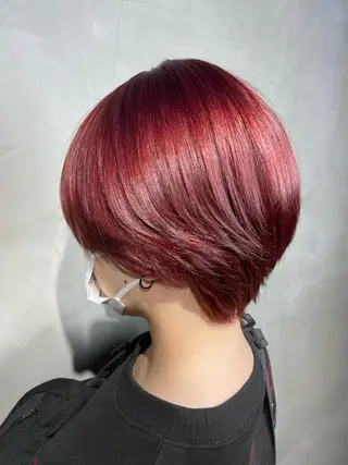 ショート メンズパーマ 工藤勇也のヘアスタイル