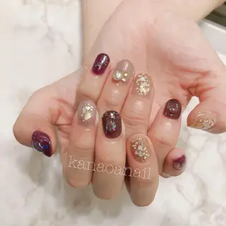 ネイル 地爪育成💅 kanaoanailのネイルデザイン