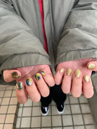 ネイル niconail 🧣ayu 📍烏山のネイルデザイン