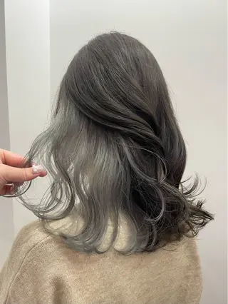 セミロング 🎀 原宿/ブリーチ 🎀 ♡Reina♡のヘアスタイル
