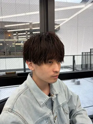 パーマ メンズ 🔥ジャス/ 無造作パーマ特化🔥のヘアスタイル