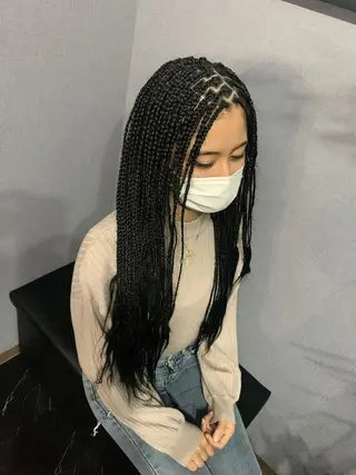 ロング ヘアアレンジ SPINEL Sawaのヘアスタイル