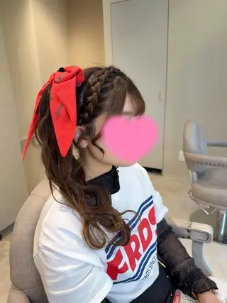 ヘアアレンジ wool TOKYO ありさのヘアスタイル