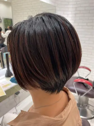 ショート 福島 望のヘアスタイル