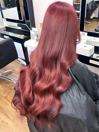 ロング 🎀ハイトーン. 難波.RISA🎀のヘアスタイル