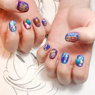 ネイル 平尾駅前/持込み専門 /owlnailのネイルデザイン