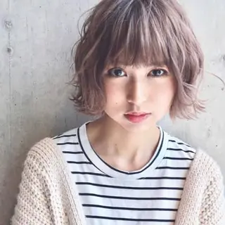 ショート Acchon/心斎橋 💚ダブルカラーのヘアスタイル