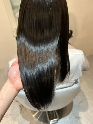 ロング カラー 竹野 詞音のヘアスタイル