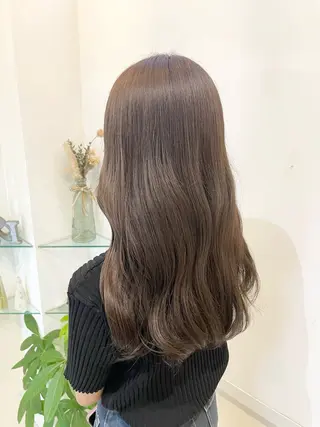 ロング カラー 髪質改善カラー🤍 エクステ✨君島由実子のヘアスタイル