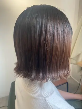 ミディアム 佐土原 彩音のヘアスタイル