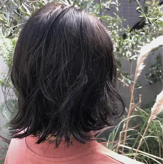 ミディアム カラー Moca 〰️のヘアスタイル