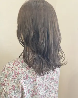 ミディアム カラー 店長 ✂️ムラカミ キラリのヘアスタイル