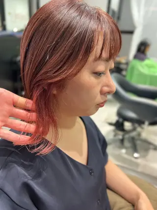 ミディアム カラー 伊藤 早人のヘアスタイル