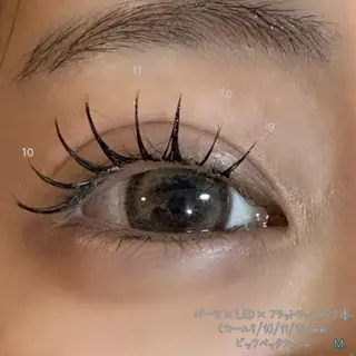 マツエク・マツパ Natural Okawaのマツエク・マツパデザイン