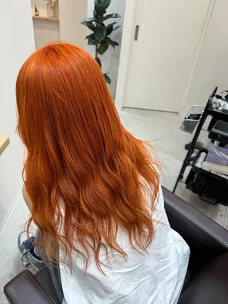 ロング カラー ケアブリーチ GiseLゆうたのヘアスタイル