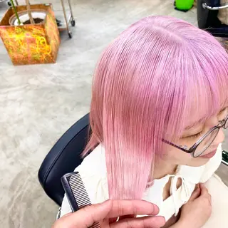 ミディアム カラー 艶髪と透明感を ‼️/若林のヘアスタイル