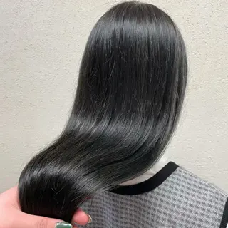 ロング カラー 北川 智海のヘアスタイル