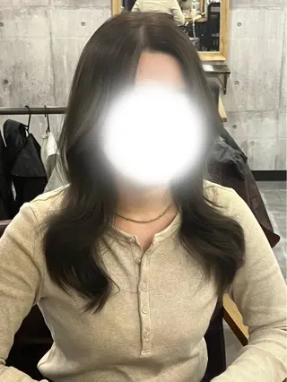 カラー 🤍 arisa🤍のヘアスタイル