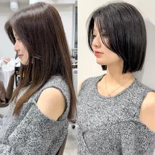 ショート パーマ ヘアアレンジ KONOMI スタイリストのヘアスタイル