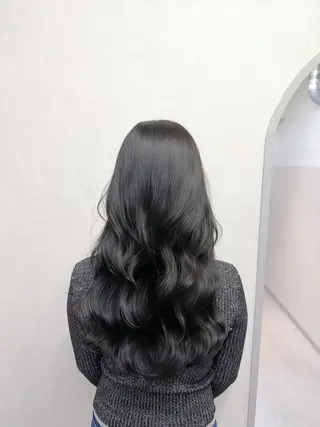 ロング パーマ 高橋 竜也のヘアスタイル