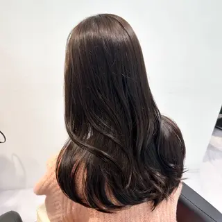 ロング カラー 表参道/透明感カラー /暗髪/ジュキヤのヘアスタイル