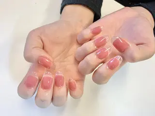 ネイル yuya パラジェル/長さ出しのネイルデザイン