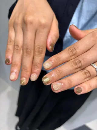 ネイル kanell⭐︎ ニュアンスネイルのネイルデザイン
